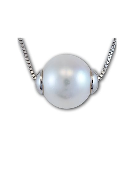 Collier Gemoro Femme in Or blanc Perla PPE354BIA - PPE354BIA